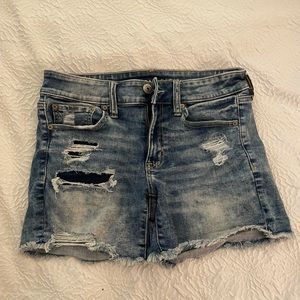 AE midi shorts next level stretch size 8